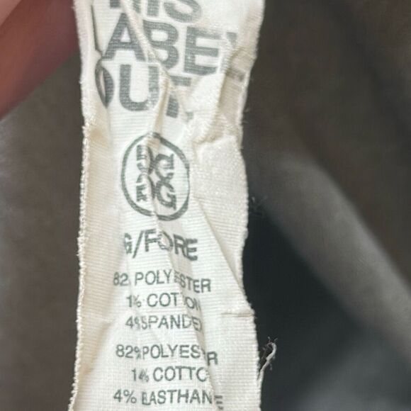 G/FORE Men's M Heather Grey Luxe Staple Midlayer G4MS21K79 Quarter Zip Gray - Picture 8 of 10